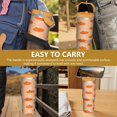 thumbnail image 7 of 30 Oz Tumbler Oil Painting Tumbler with Lid and Straw, Birthday Gift Cup for Friend Women Men Coffee Travel Mug Thanksgiving Day Halloween Christmas Gift Water Bottle, 7 of 7