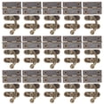 thumbnail image 1 of EXHUMKY 1 Set Hook Hinge Hardware Hinge Latch Retro Design Antique Brass Plating, 1 of 6