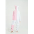 thumbnail image 3 of Unisex Adult Monomi Onesie Animal Monomi Pink Pajamas Homewear,Cartoon Monomi Jumpsuits Party Wear, 3 of 5
