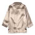thumbnail image 6 of Amidoa Girls Summer Outfit Sets 2 Piece T-Shirt Graphic Cotton Short Sleeve and Shorts Set Kids Clothing Sets Khaki Size 10, 6 of 9