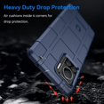 thumbnail image 3 of Slim Fit Phone Case for Motorola Edge 30 Ultra, Case for Moto X30 Pro,Rugged Shield Phone Case with Military Grade Shockproof Protection Cover for Moto Edge 30 Ultra/X30 Pro, HD Blue, 3 of 14
