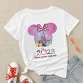 thumbnail image 2 of Disney Minnie Mouse Princesses Women's T-shirt 2023 Fashion Sweet Style Cute Girl Clothes Summer Casual Vacation Female T ShirtKids-6T(1pc) Gao Jinjia LED, 2 of 2