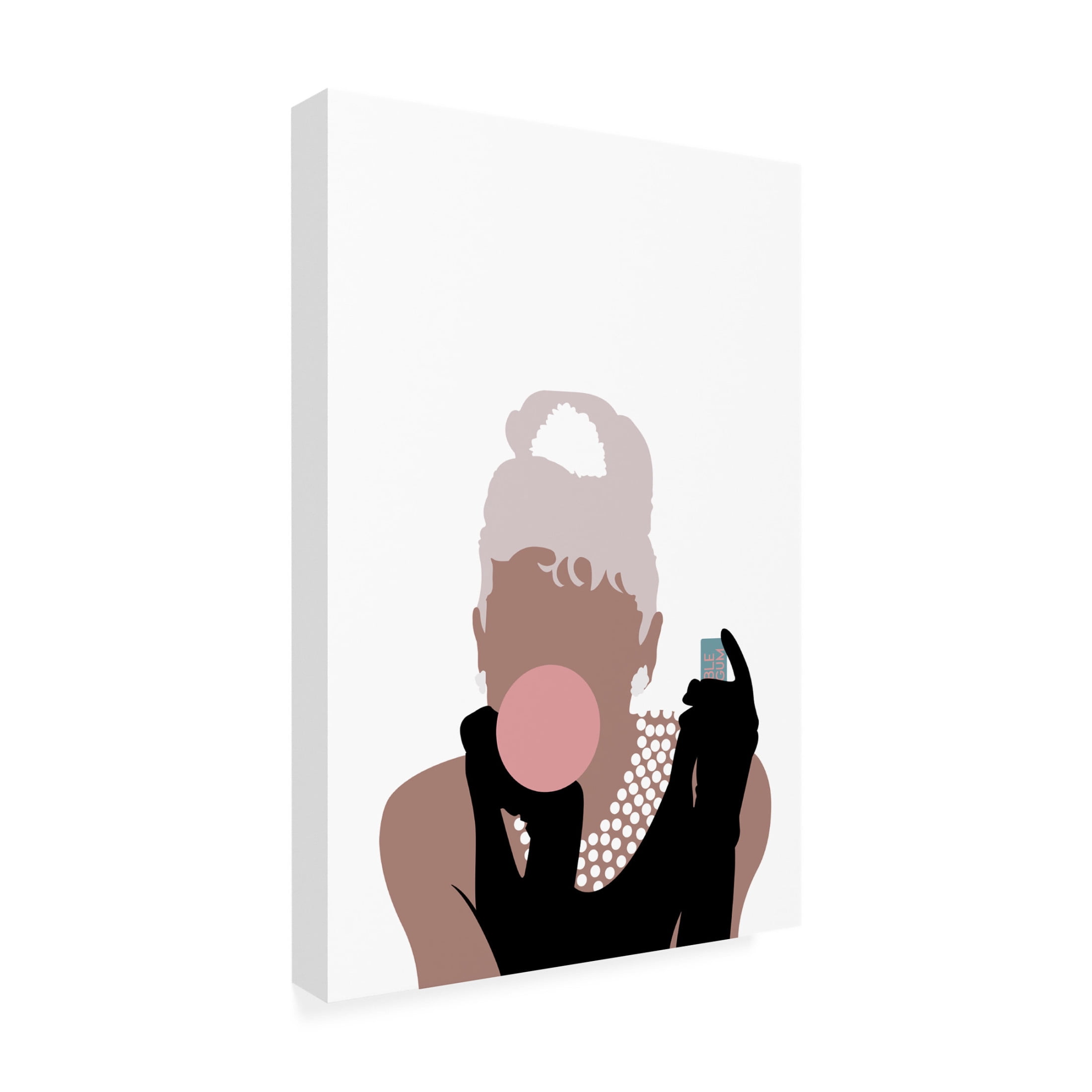 Pictufy Studio II 'Bubblegum Girl' Canvas Art - 16 x 24 Inches