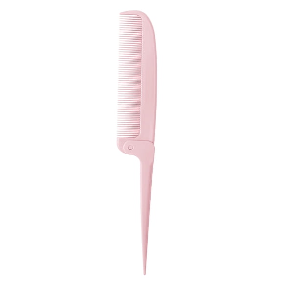 LEHOZIHEQ Hair Parting Combs Rats Tail Combs Folding Comb Detangling Comb Travel Comb Hair Stylist Combs Tail Lifting Combs For Braids Hair Styling Beauty Tools