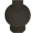 thumbnail image 4 of CosmoLiving by Cosmopolitan 13"W, 22"H Ceramic Modern Table Lamp, Black, 1-Piece, 4 of 7
