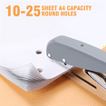 thumbnail image 4 of Heavy Duty Single Hole Punch,Hole Puncher 25 Sheets Capacity Paper Punch for ID PVC Cards Scrapbook 6MM, 4 of 4