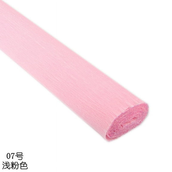 Namzi Premium Italian Crepe Paper Roll Heavy-Weight 180 Gram,Baby Pink