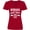Red, variant on Inktastic Nebraska Awesome Since 1867 Women's V-Neck T-Shirt