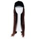 thumbnail image 1 of Muyoka Littleduckling Mujer Peluca Gorra de béisbol Sombrero con pelo sintético Completo Largo Recto Fiesta Prop (marrón) Muyoka Hogar, 1 of 5