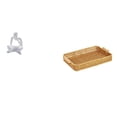 thumbnail image 1 of Conjunto de figuras de lector abstracto con estatua de pensador abstracto, figura humana, decoración, artesanías de resina, decoraciones y cesta de al, 1 of 8
