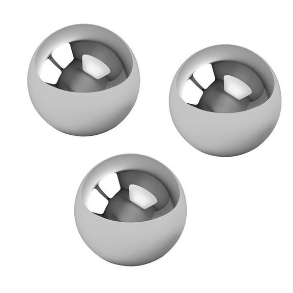 Four Brothers Chromium Steel Balls, Mousetrap Board Game Replacement, 9/16 Inch, 3-Pack