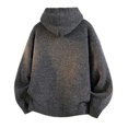 thumbnail image 5 of Ceisia Men's Hooded Button Down Knit Cardigan Long Sleeve Loose Casual Sweater Jacket With Side Pockets Gift, 5 of 6