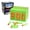 Green, variant on EKIND 200 Pcs Suction Darts Refill Pack Foam Bullet Compatible for NERF N-Strike Series Blaster (Glow at Dark, White)