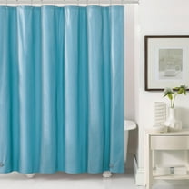 VCNY Home Heavyweight 6 Gauge Sea Foam Solid Color PEVA Shower Liner, 72" x 72"