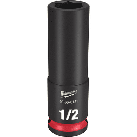 Milwaukee Tool SHOCKWAVE Impact Duty  3/8"Drive 1/2" Deep 6 Point Socket