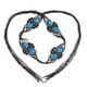 thumbnail image 1 of Cinturón de cinturo de Cuerda de Cera de para Mujer, Cinturón con Hecho , Decoración de - Azul, 170cm Yinane Cadena de la cintura para las mujeres, 1 of 7
