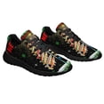 thumbnail image 6 of Merry Fishmas Tree ChriStas Shoes Sneakers Black Size 8.5, 6 of 7