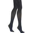 thumbnail image 1 of Hanes Womens Premium X-Temp Opaque Tights (Black, Medium), 1 of 1