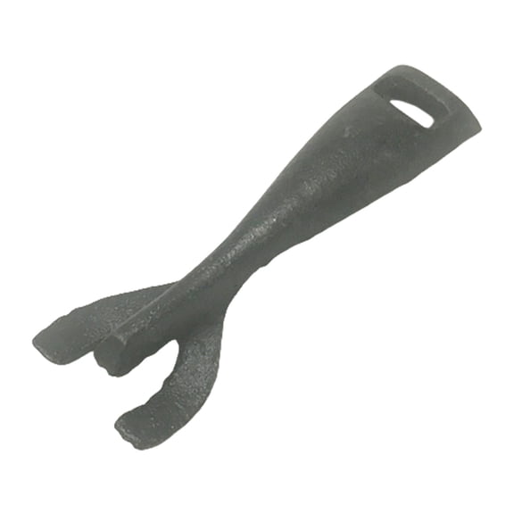 Professional Cast Iron Steak Tongs For Grilling With Heat Resistant Handle Ergonomic Grip Teppanyaki Clip Kitchen Tool