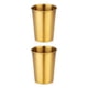 thumbnail image 2 of Taza de café Injueey acero inoxidable 260ML Chapado en oro, 2 of 6