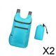 thumbnail image 1 of 2x Mochila Al Aire Libre Mochila Plegable Para Caminar Camping Trekking Azul Claro, 1 of 8