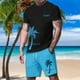 thumbnail image 2 of Playeras Negras Para Hombre Algodon, Camiseta De Manga Corta Con Cuello Redondo Y Estampado A La Moda Para Niñas Y Niños, Camiseta Holgada De Verano, Camisetas Casuales, 2 of 5