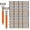 48 Refills + 2 Handle, variant on 24/48PCS Men's Razor Blade Replacement with Handle, 6-Blade Razor Refills Cartridge Set for Face & Head Shaving, Ultra Sharp Men's Grooming Kit (48 Refills + 2 Handle)