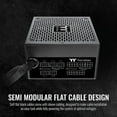 thumbnail image 3 of Thermaltake Smart BM2 80Plus Bronze Semi-Modular Power Supply - 650W, 3 of 6