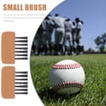 thumbnail image 4 of Miangastore Softball Plate Brush Rectangular Light Brown 3Set 6.2X5.4Cm, 4 of 8