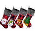 thumbnail image 5 of Christmas Gift Socks Plush Christmas Garter Lanyard Christmas Tree Decorations Christmas Ornaments, Christmas Socks Christmas Ornaments 1 Piece Bd, 5 of 5