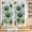 Green, variant on Privacy Window Film, Sage Green Marble Static Cling Stained Glass Window Film, UV Sun Blocking Heat Control Stickers, Non-Adhesive Laser Windows Tint 17.7"x39.3" Gold White Geometric Hexagon Modern