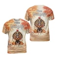 thumbnail image 3 of Happy Thanksgiving Italian Greyhound Turkey Costume Pumpkins Autumn Leaves All Over Print 3D Shirt Unisex Merch Greyhound Dog Lover - 13014, 3 of 6