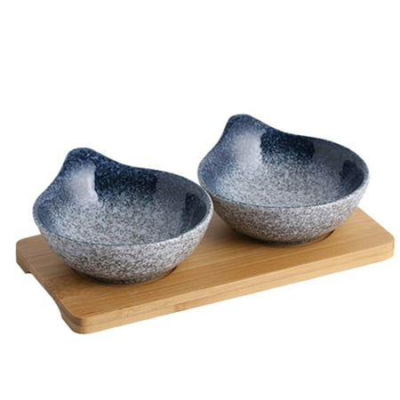 

NUOLUX 1 Set Japanese Style Ceramic Sauce Seasoning Dishes Practical Side Dish Plates