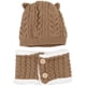thumbnail image 2 of Set de gorro y bufanda Bienvenu con forro polar para bebés de 1 a 3 años, 2 of 6
