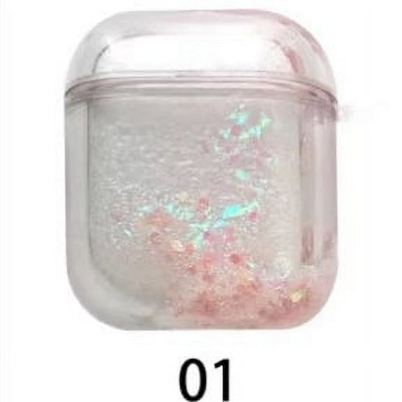 Quicksand Case for AirPods 4 Airpod 1 2 3 Pro Pro2 Bluetooth Earbuds Charging Box Protective Earphone Case Cover (A,for AirPods 4)