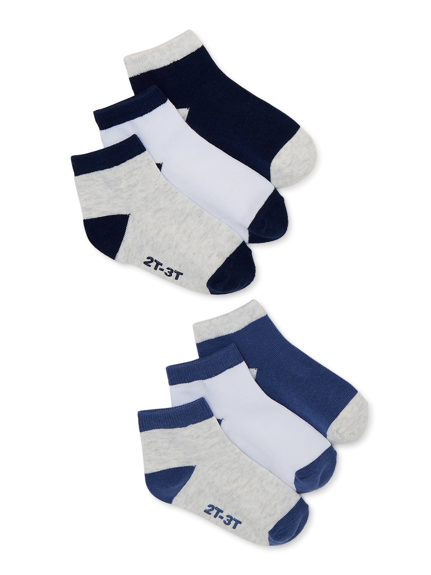 Carter's Child of Mine Toddler Boy Ankle Socks, 6Pack, Sizes 12M5T