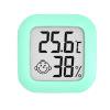 Termómetro electrónico Higrómetro Medidor de humedad de temperatura digital LCD (Verde)
