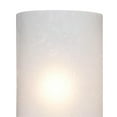 thumbnail image 4 of Westinghouse Lighting 6126500 Sylvestre Three Light Wall Fixture with Clear Seeded Glass, Walnut, 4 of 5
