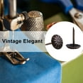 thumbnail image 6 of 100 Pcs Upholstery Tacks, Decorative Furniture Tacks, Round Head Bronze Nails Tacks Pins, Antique Thumb Tacks Push Pins for DIY Project, Furniture, Sofa, Chair, Bed, Home Decor Tacks, 6 of 7