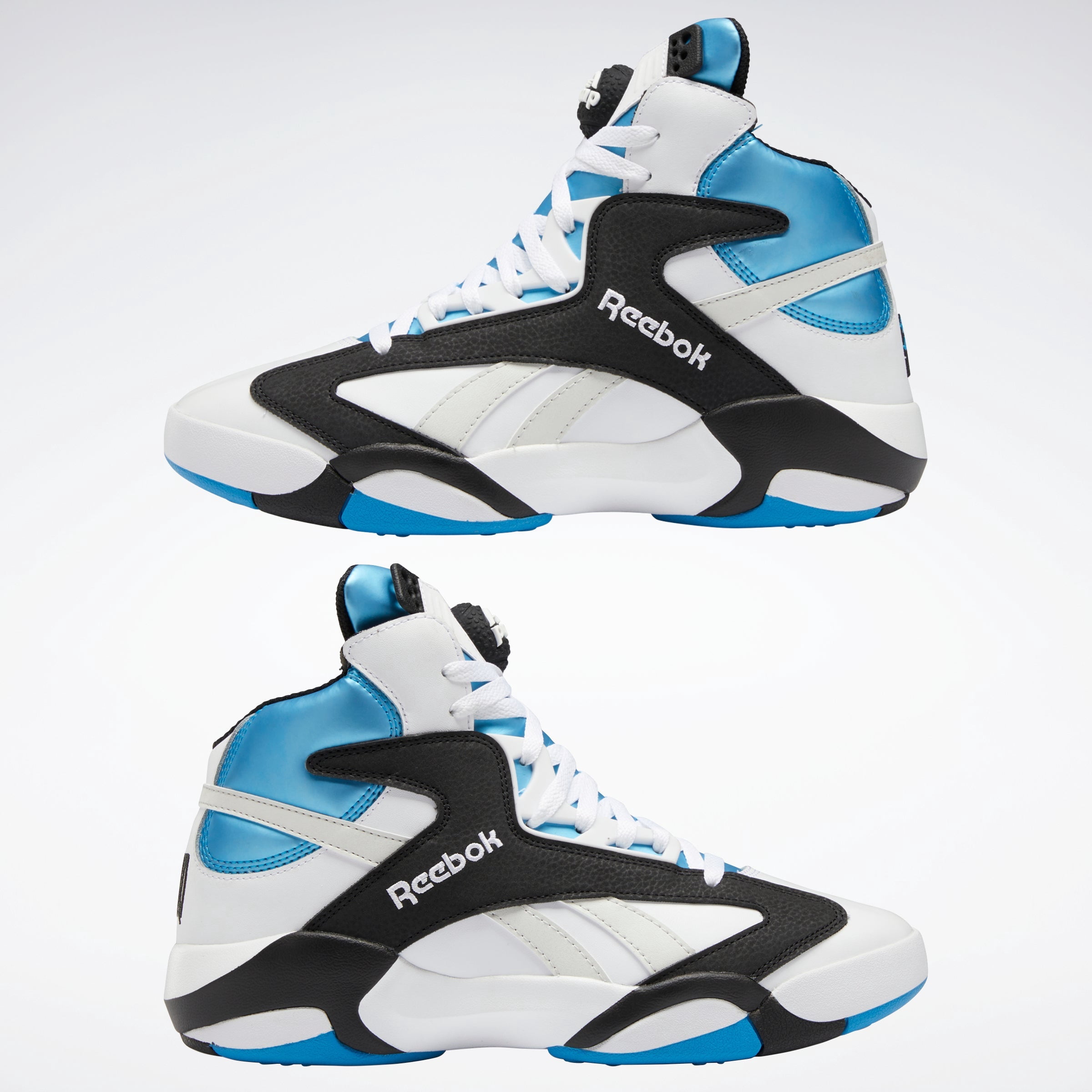 Reebok Footwear Men Shaq Attaq Shoes Ftwwht/Cblack/Azure - Walmart.ca