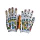 thumbnail image 2 of Guantes de reflexología informales con ilustración de puntos de acupuntura para personas mayores, familiares y amigos. 21 cm, 2 of 9