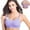 Purple, variant on Munlar Nursing Bras,Womens Breastfeeding Bra,Pregnant Women's Plain Color Bra Maternity Nursing Bras Vest Tops
