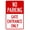 Warning Sign 5, variant on No Parking Handicapped Drop-Off Zone Warning Sign - 8"x12", Metal Security Decor for Home, Business, Yard, Easy to Mount