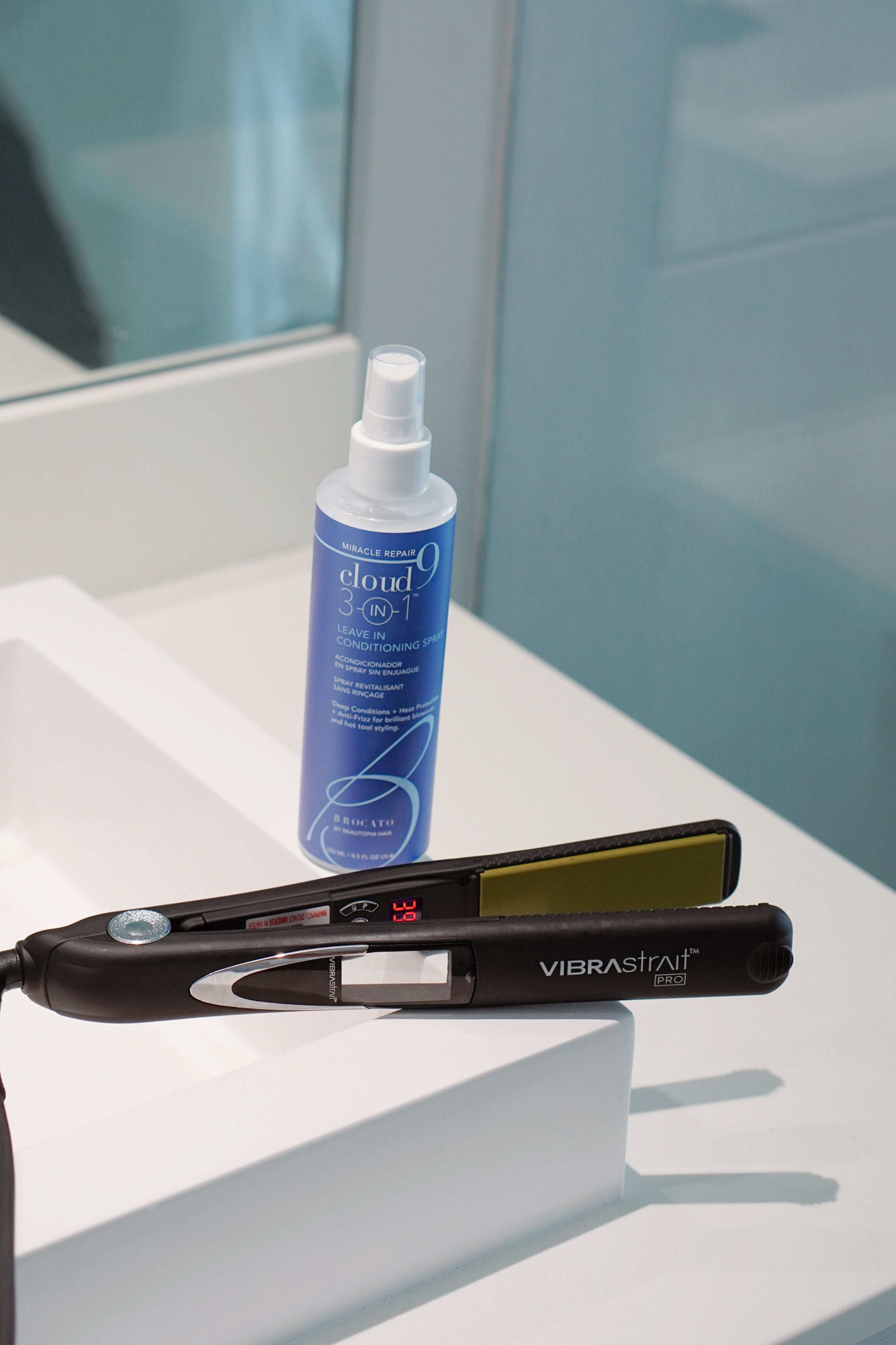 Brocato Cloud 9 Miracle Repair 3-IN-1  Heat Protection & Anti-Frizz Leave-in Conditioner, Cucumber