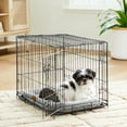 thumbnail image 3 of Vibrant Life Cozy Luxe Crate Mat Pet Bed, Gray, 24", 3 of 10