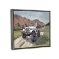 thumbnail image 3 of Stupell Rural Off Road Truck Mountainside Transportation Painting Gray Floater Framed Art Print Wall Art, 3 of 6