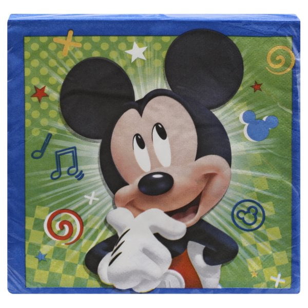Mickey and the Roadster Racers Luncheon Napkins [16 Per Pack]