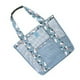 thumbnail image 3 of Bolso de playa impermeable Wobythan de tela Oxford gran capacidad azul, 3 of 14