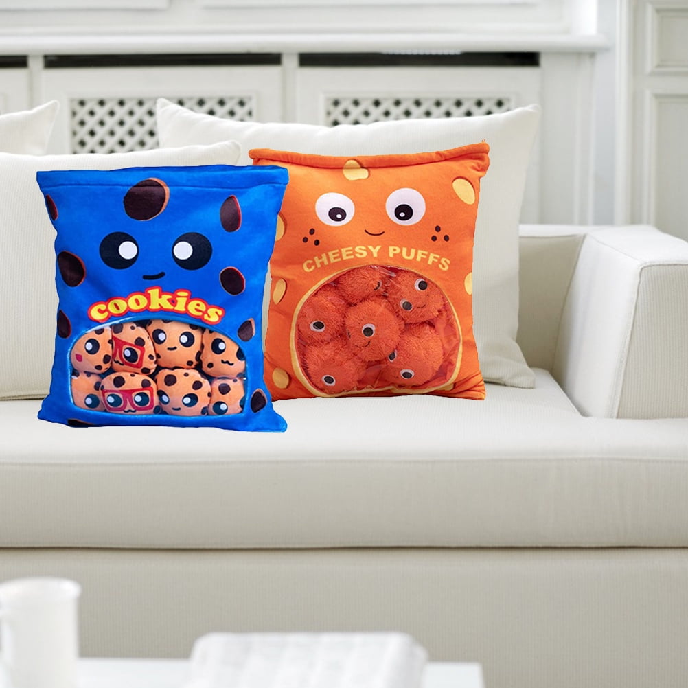 Cheese Puff Plush Toy,Cheese Puff Plush Toy Cute Snack Filled