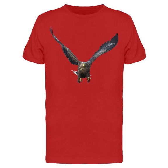 Adult White-tailed Eagle Flying Tee Men's -Image by Shutterstock